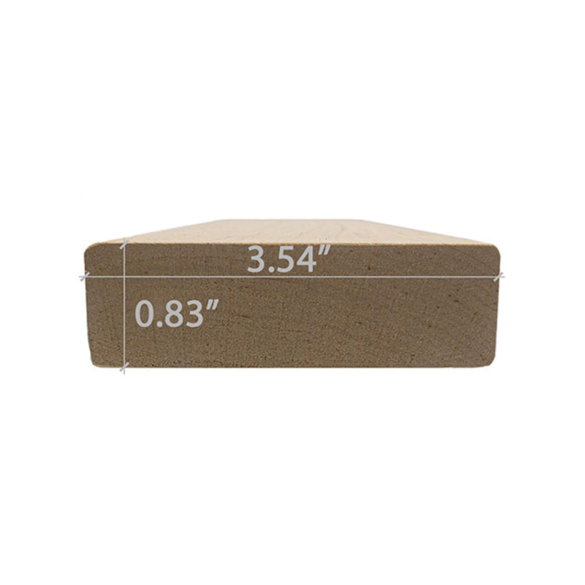Prosaunas Alder 1X4 S4SEE SHP Sauna Bench Wood [Untreated] (SAK62043)