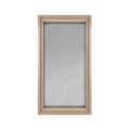Prosaunas 16X30-Inch Framed Hemlock Tempered Dual Pane Tinted Glass Sauna Window (SAK45231)