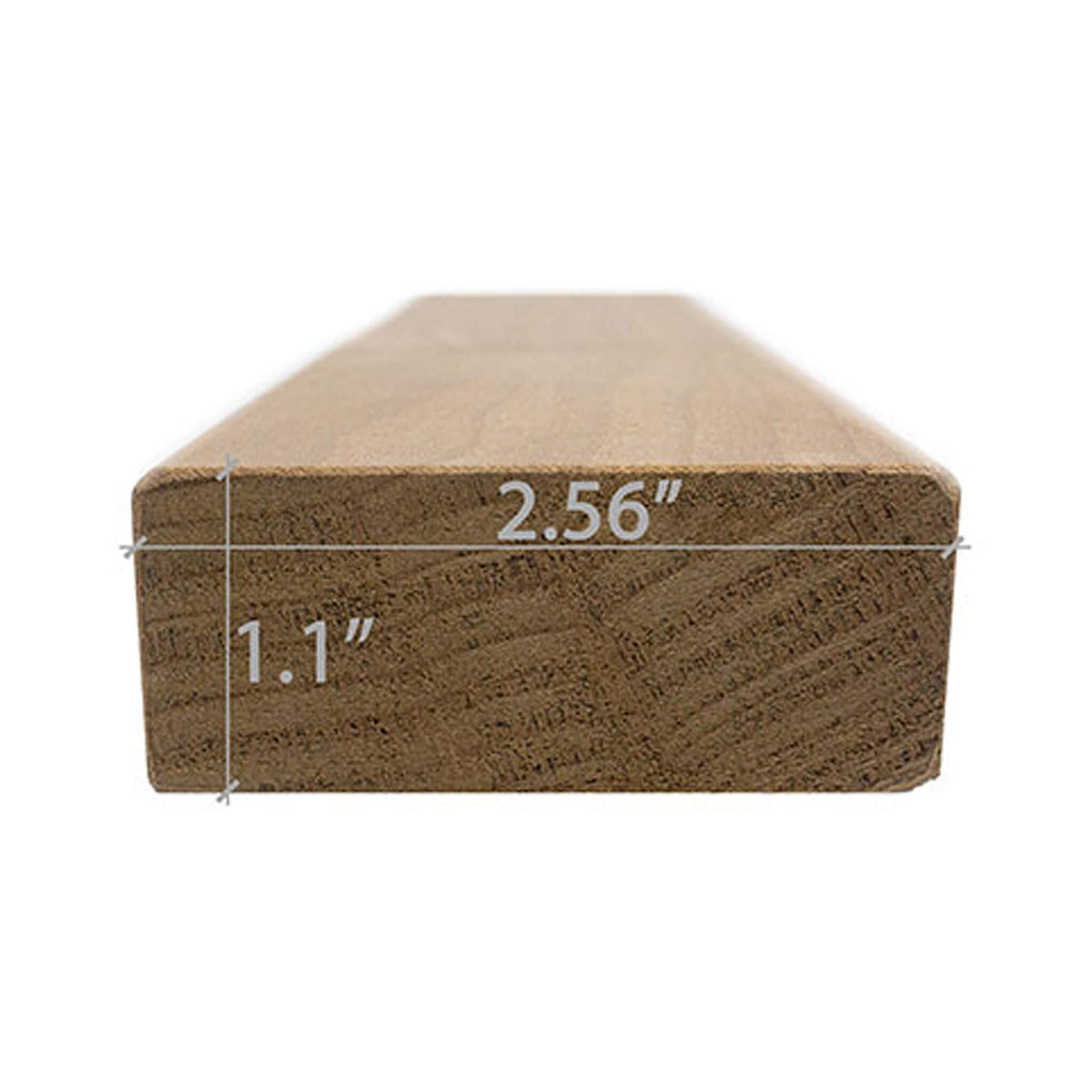 Prosaunas Thermo-Aspen 2X3 S4SEE SHP Sauna Bench Wood (SAK96843)