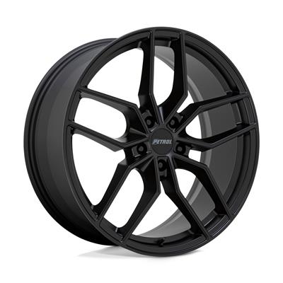 Petrol Wheel P5C Matte Black Wheels - S0255