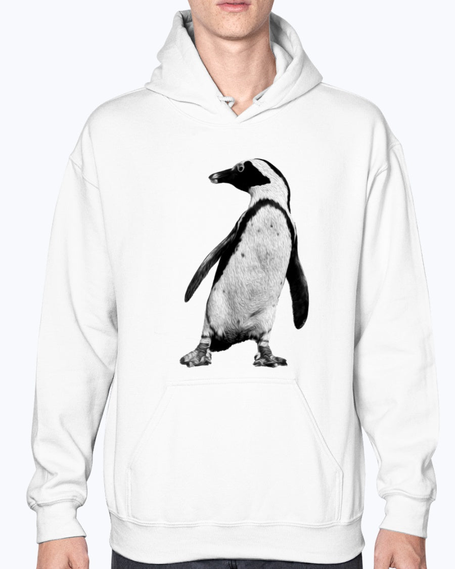 Dancing Penguin, Moss Apparel, Unisex Hoodie