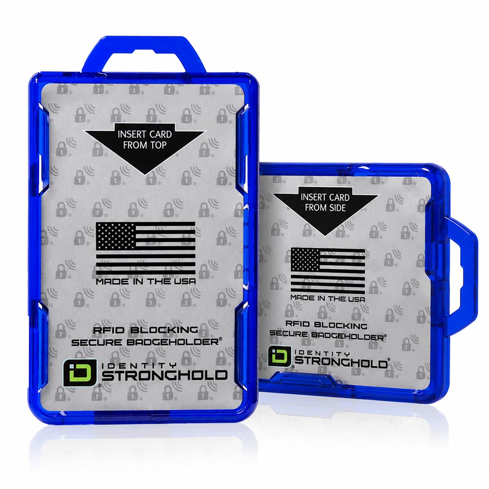 Secure Badge Holder DuoLite ® Vertical 2 ID Card Holder