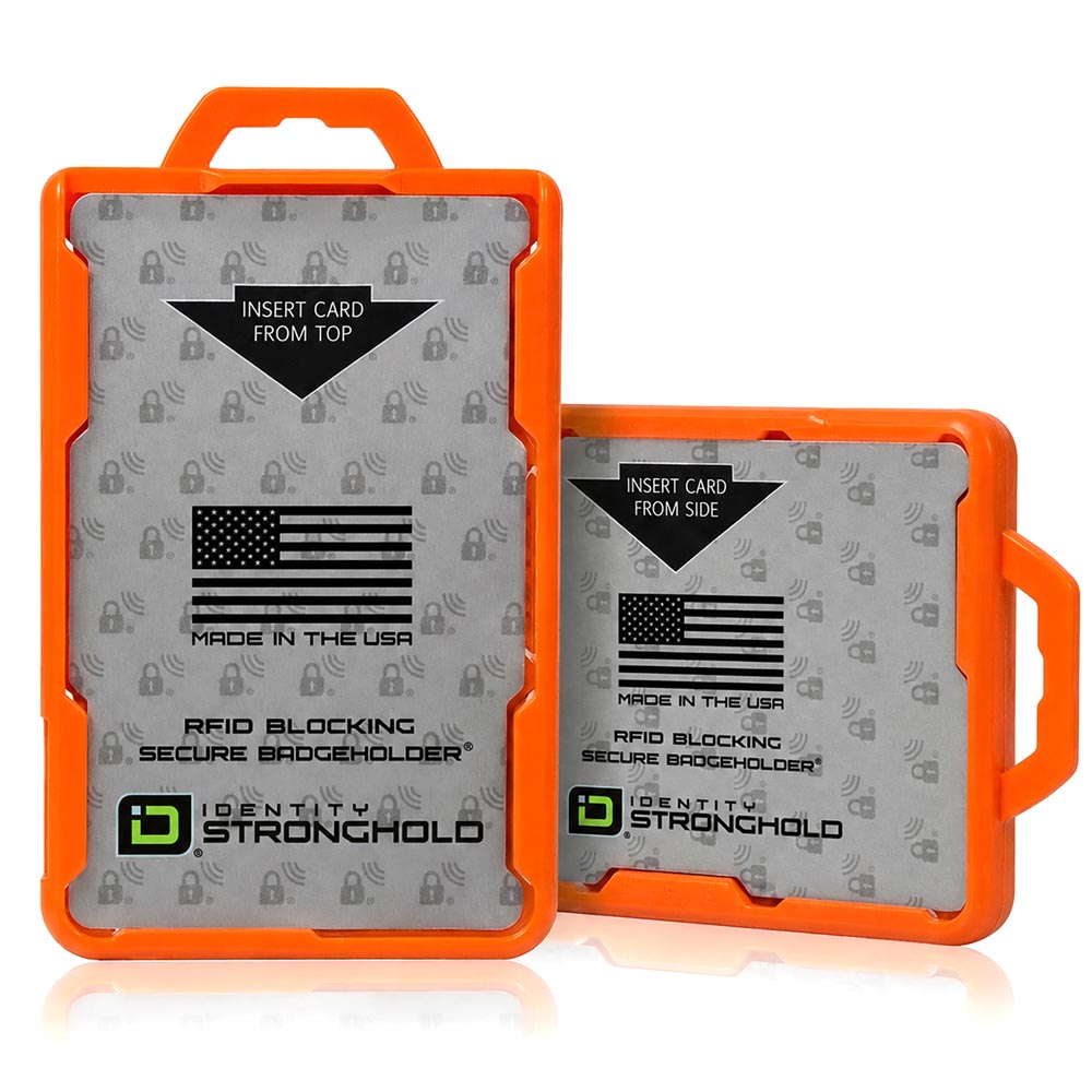 Secure Badge Holder DuoLite ® Vertical 2 ID Card Holder