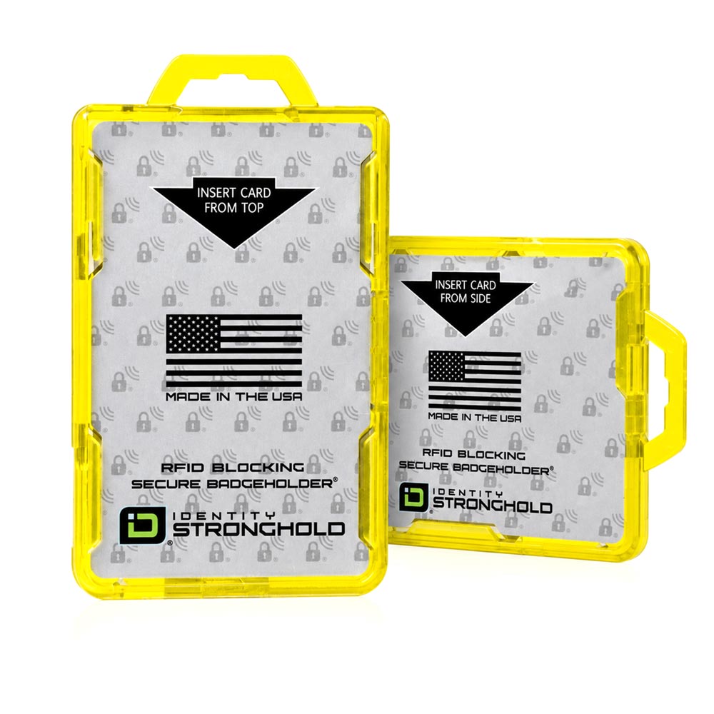 Secure Badge Holder DuoLite ® Vertical 2 ID Card Holder