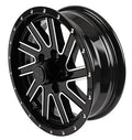 Raceline Wheels 820 Twisted Gloss Black Machined Wheels - 820M55012