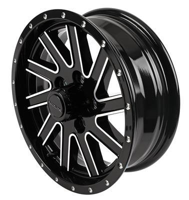 Raceline Wheels 820 Twisted Gloss Black Machined Wheels - 820M55012