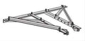 ROHN G-Series Wall Brackets - HBUTVRO