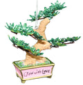 3.75 Inch Bonsai Tree Ornament - Grow with love