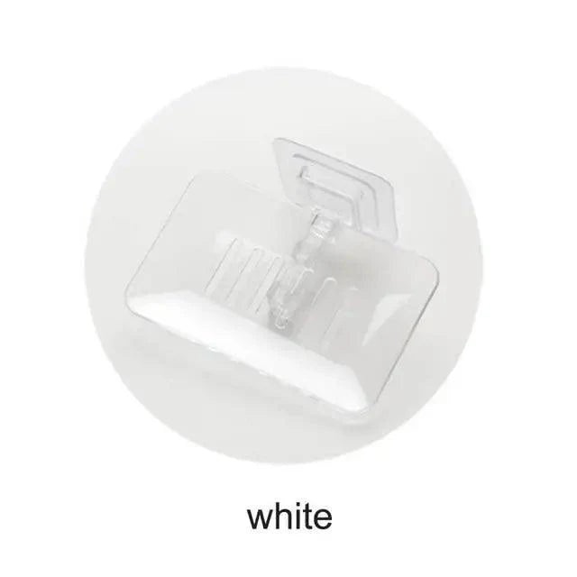 No-Drill Double-Layer Soap & Sponge Rack