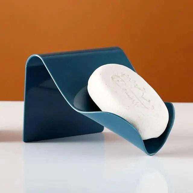 No-Drill Double-Layer Soap & Sponge Rack