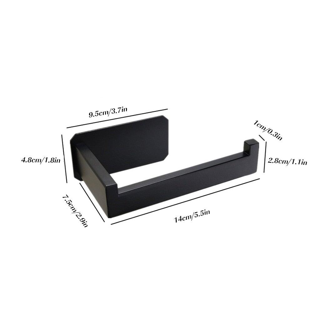 Self-Adhesive Stainless Steel Toilet Paper Holder