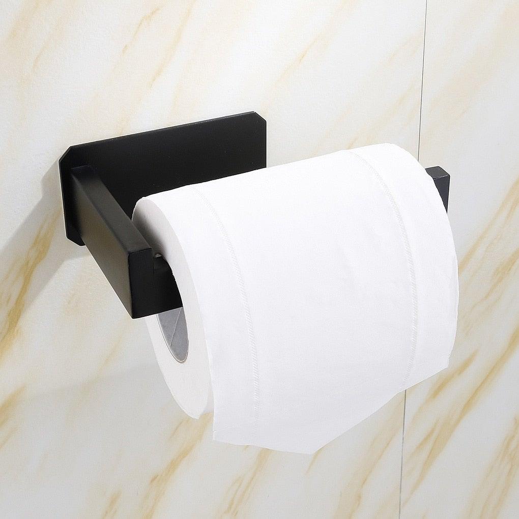 Self-Adhesive Stainless Steel Toilet Paper Holder