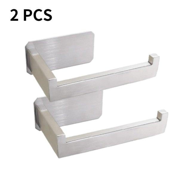 Self-Adhesive Stainless Steel Toilet Paper Holder