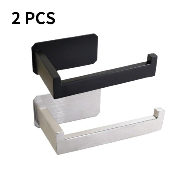 Self-Adhesive Stainless Steel Toilet Paper Holder
