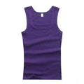 Summer Plus Size Summer Good Men Clothing Tank Tops Elegant Black White Gray Singlets Sleeveless Fitness Men Vest Bodybuilding Vest Summer Men's Vest Gym Casual Vest Sleeveless Vest Clothes