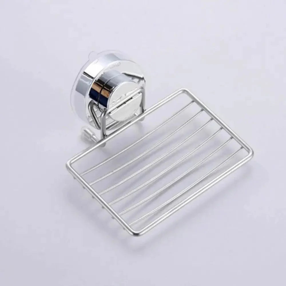 Stainless Steel Vacuum Suction Soap Holder