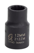 Sunex Tools Impact Sockets - 212ZM