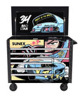 Sunex Tools Rad Dan Manga Designed JUIC'D Box 7-Drawer Powered Carts - S0019