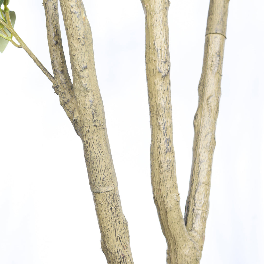 6' Artificial Olive Tree with Realistic Detailing - Fabric & Plastic