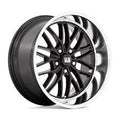 U.S. Mags Santa Cruz U138 Gloss Black Wheels with Diamond Cut Lip - U13820856150