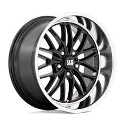 U.S. Mags Santa Cruz U138 Gloss Black Wheels with Diamond Cut Lip - U13820856150