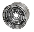 U.S. Wheel 53 Series Chrome Smoothie Wheels with Raw Center - 535715N