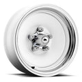 U.S. Wheel 66 Series Rat Rod White Wheels - 662960