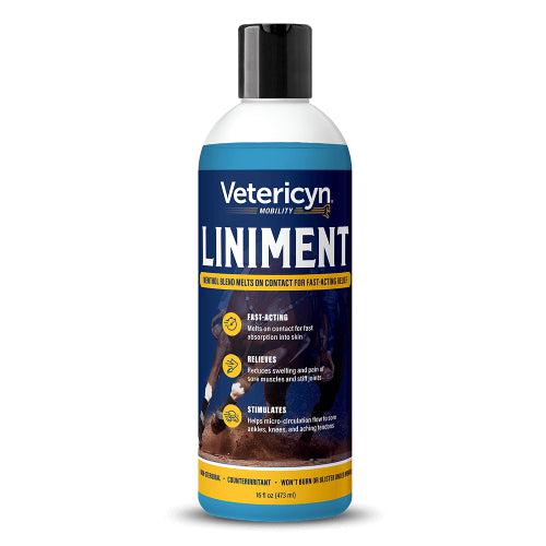 Vetericyn Equine Liniment Horse Muscle Joint Care Support 16 Oz.