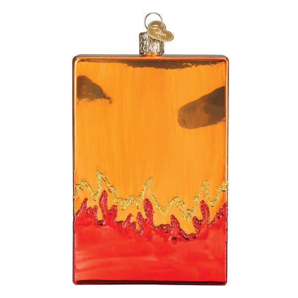 Frito Lay Vending Machine  Glass Ornament