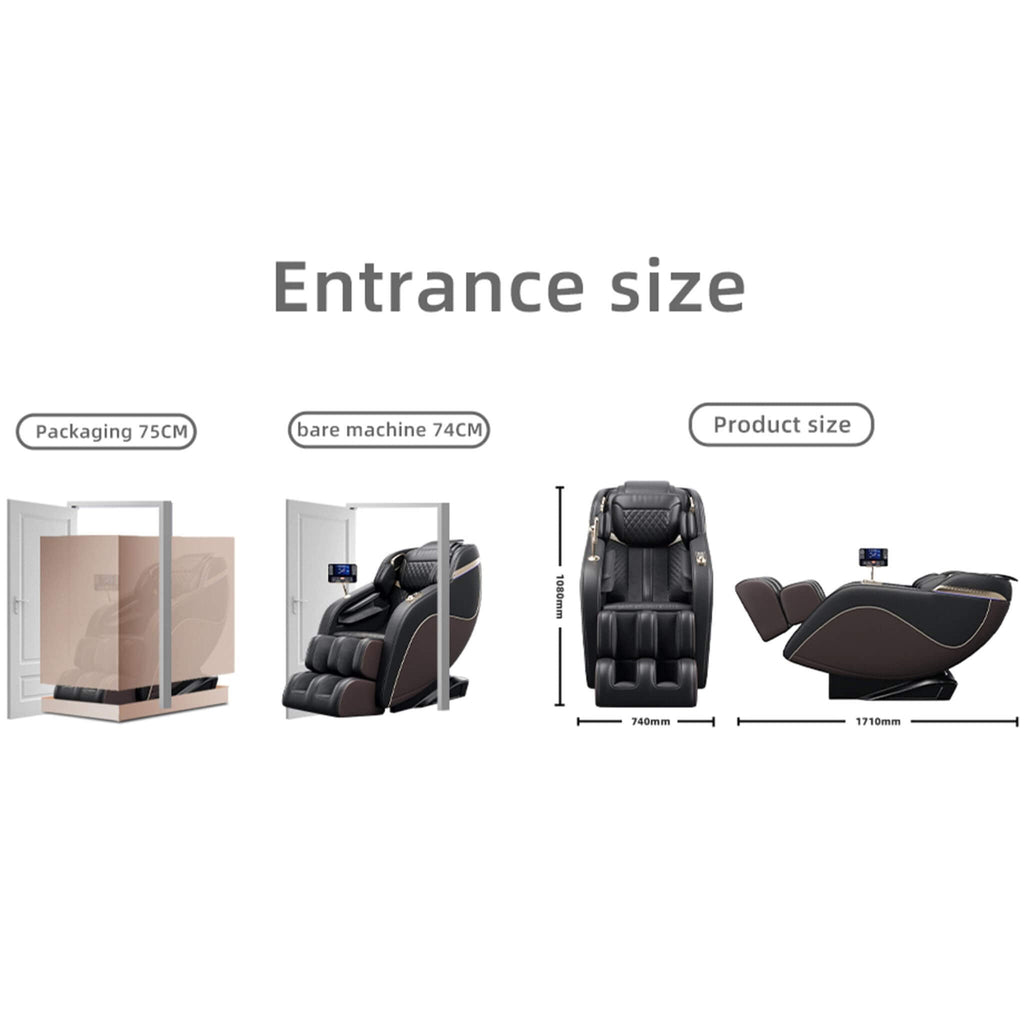 Infinity Zero-Gravity Heated Massage Chair With SL Track And Built-In Speakers (SAK46029)