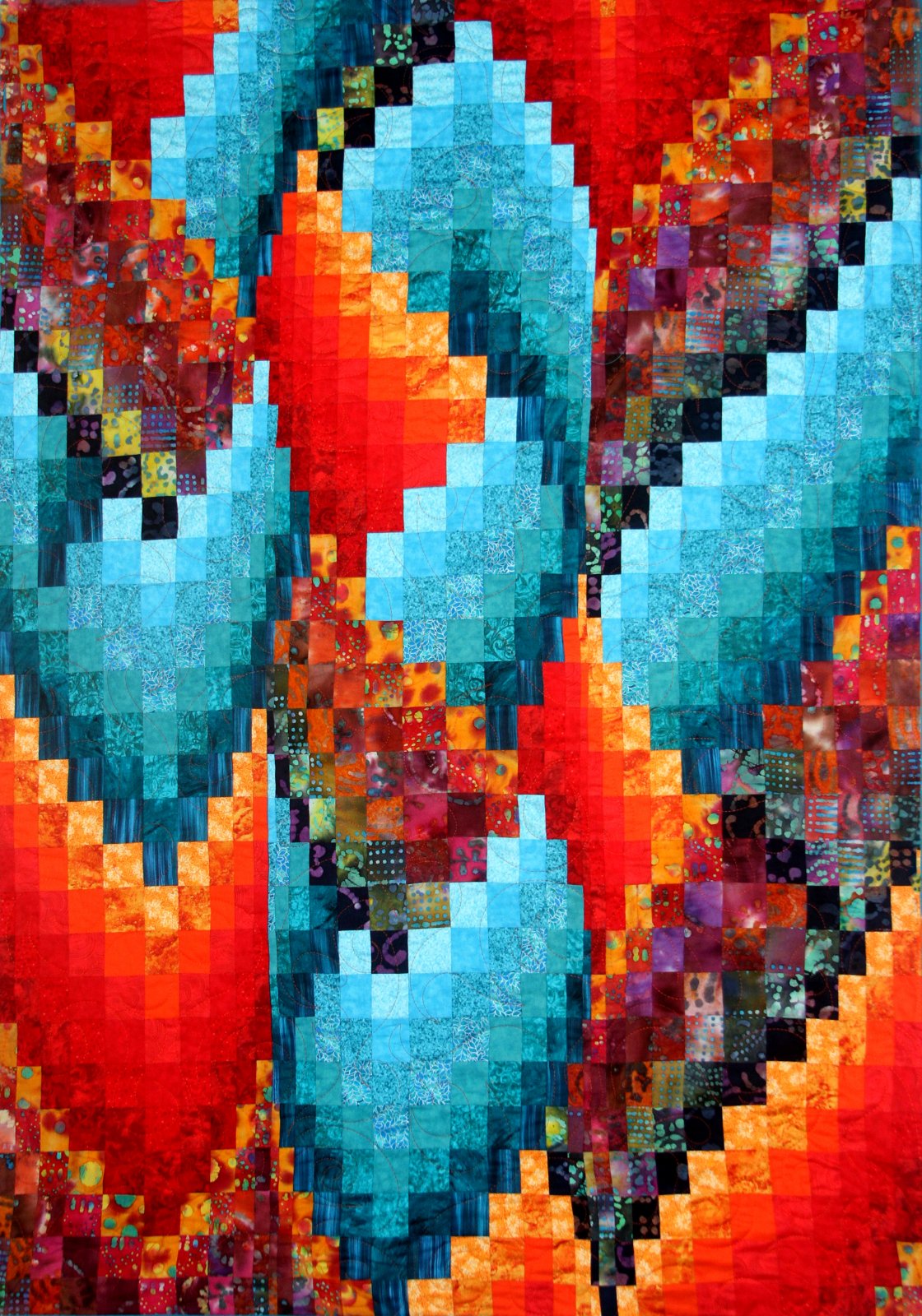 Zig Zag Quilt Pattern